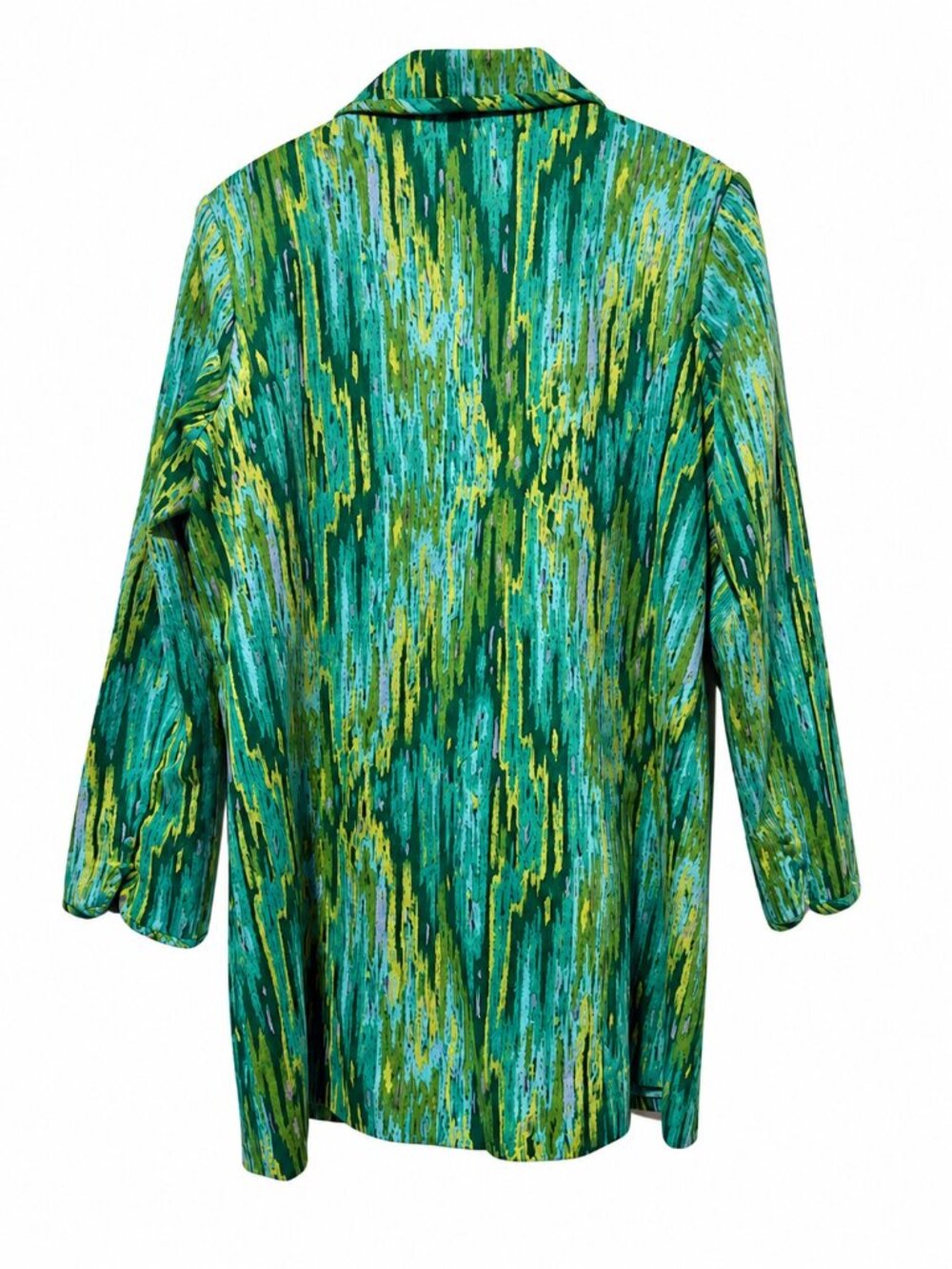 Vintage Bob Mackie Wearable Art Abstract Print Jacket | Size Large - Picture 3 of 7